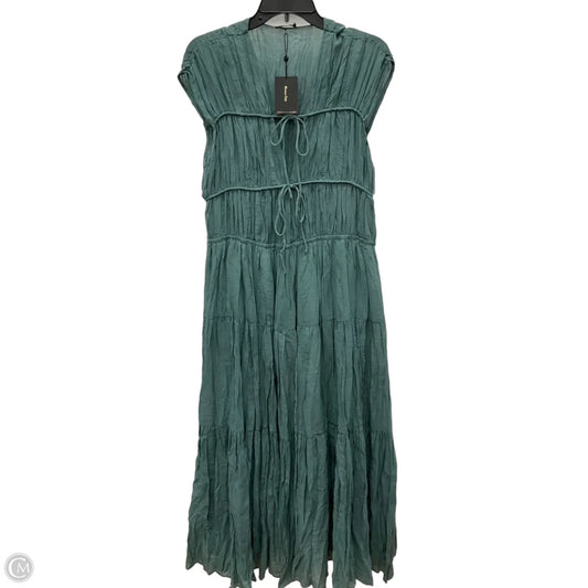 Dress Casual Maxi By Massimo Dutti In Green, Size: S