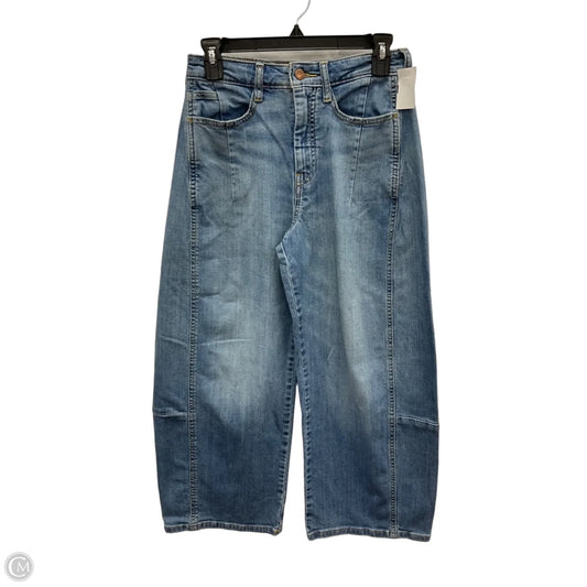 Jeans Cropped By Pilcro In Blue Denim, Size: 2