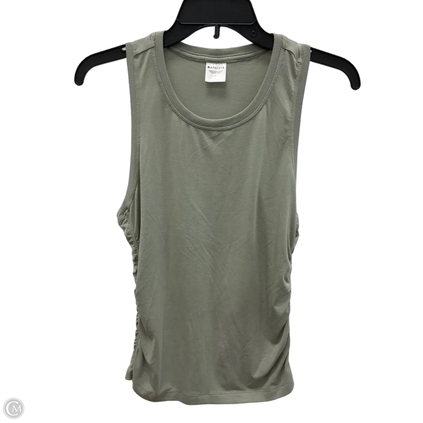 Athletic Tank Top By Athleta In Green, Size: M
