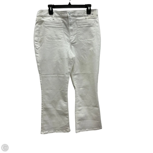 Pants Wide Leg By Loft In White, Size: 14