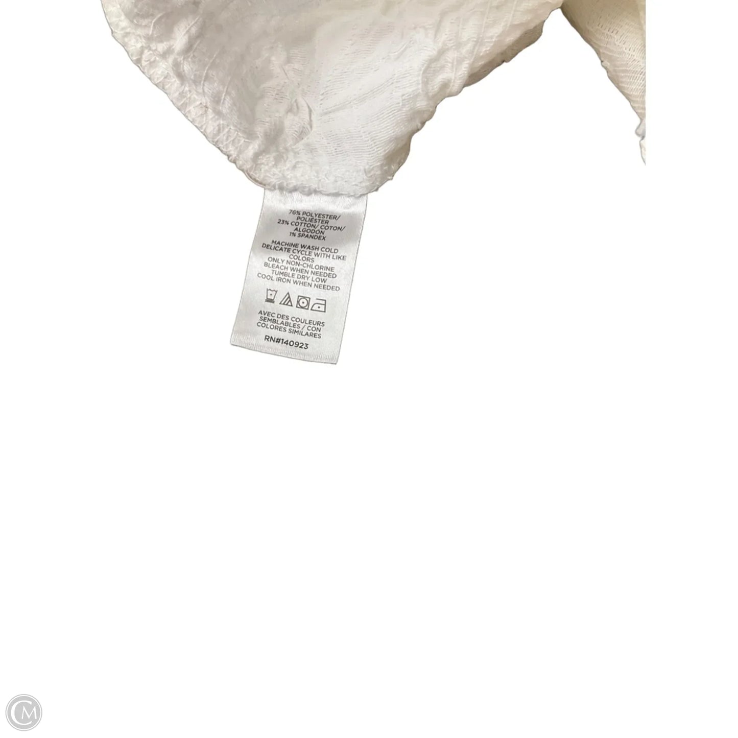 Top Sleeveless By Loft In White, Size: Xs