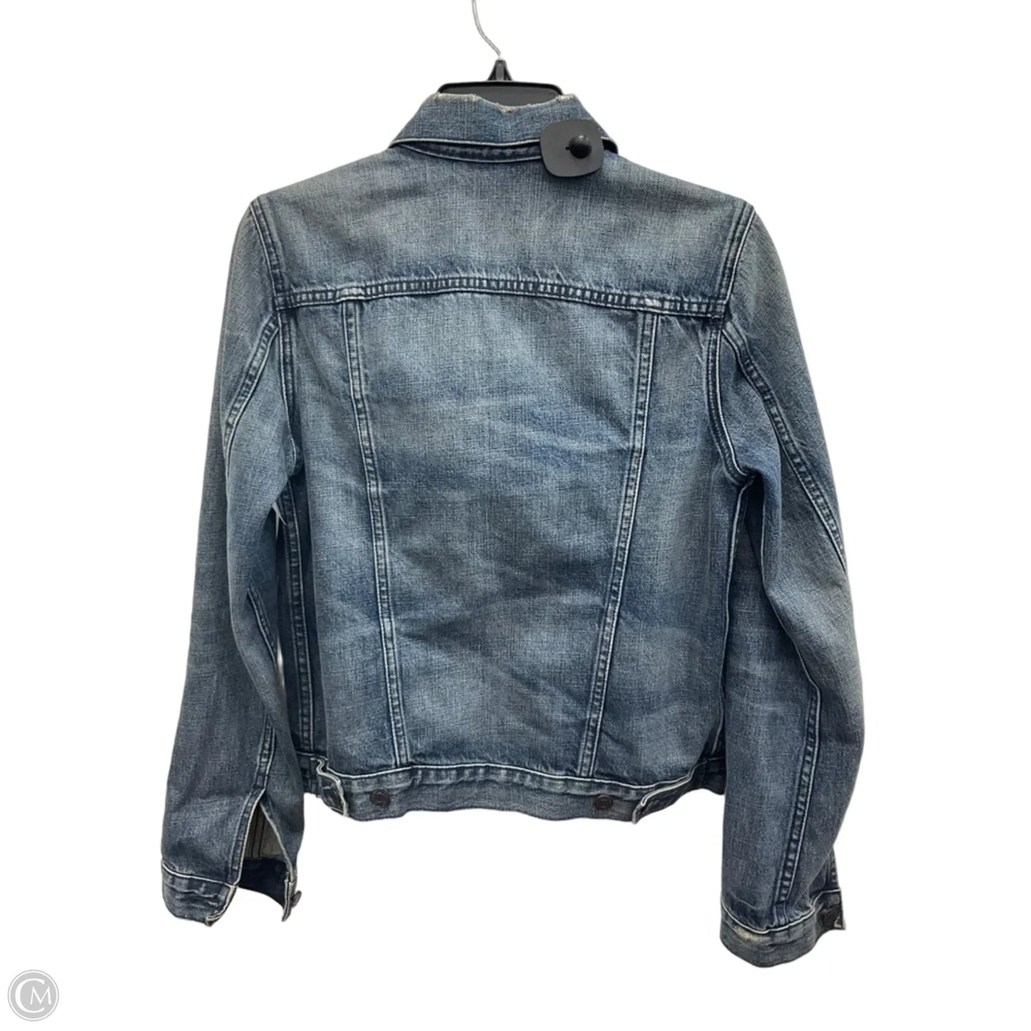 Jacket Denim By Gap In Blue Denim, Size: S