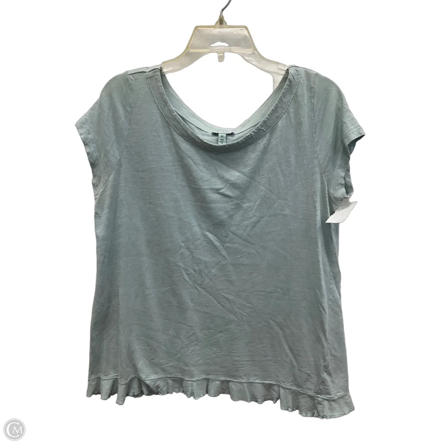 Top Short Sleeve By Susina In Blue, Size: M