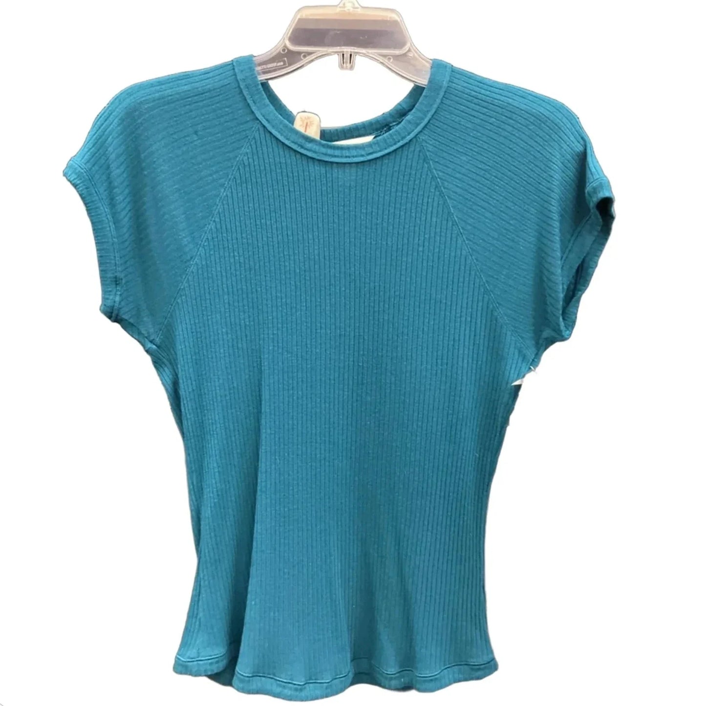 Top Short Sleeve By Athleta In Blue, Size: M