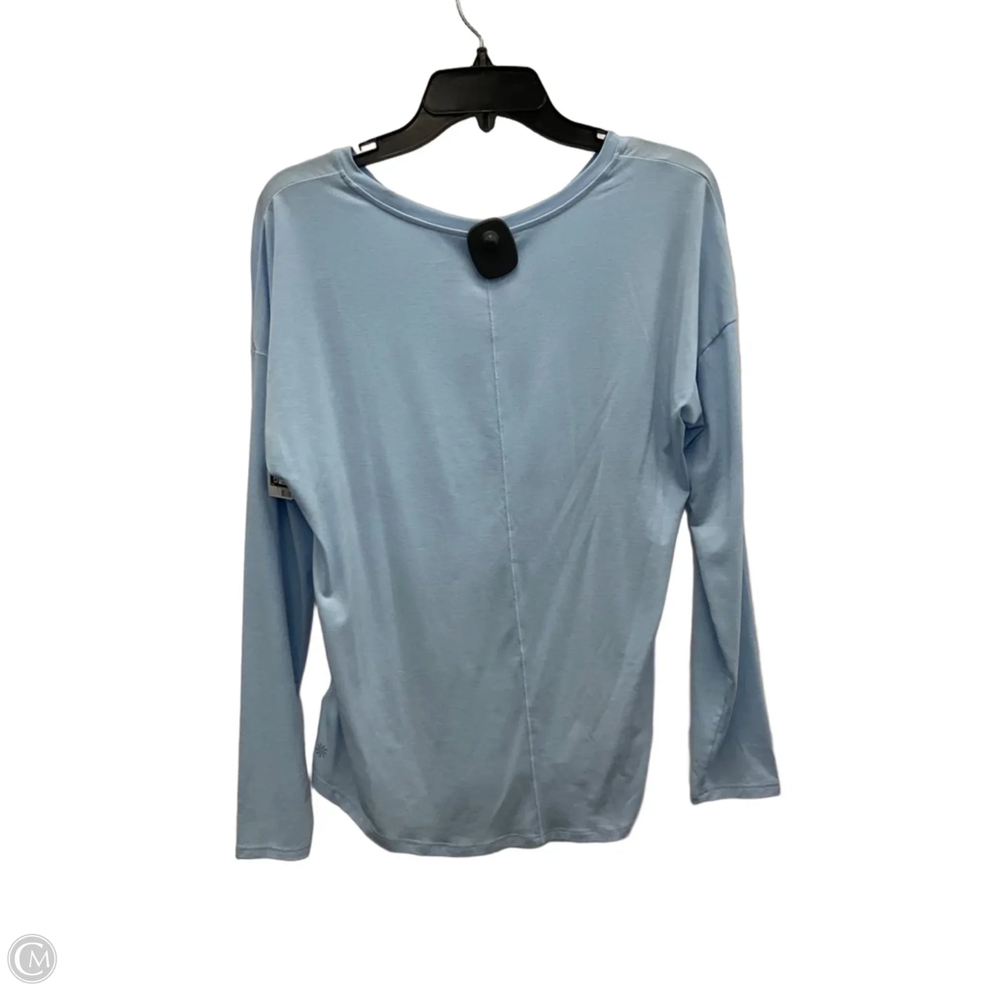 Athletic Top Long Sleeve Crewneck By Athleta In Blue, Size: M