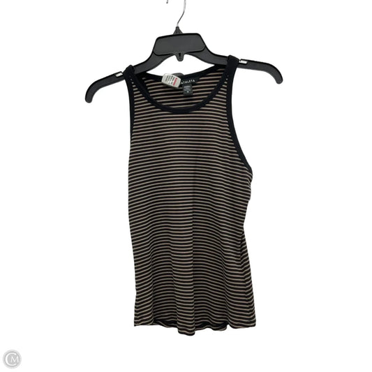 Athletic Tank Top By Athleta In Striped Pattern, Size: M