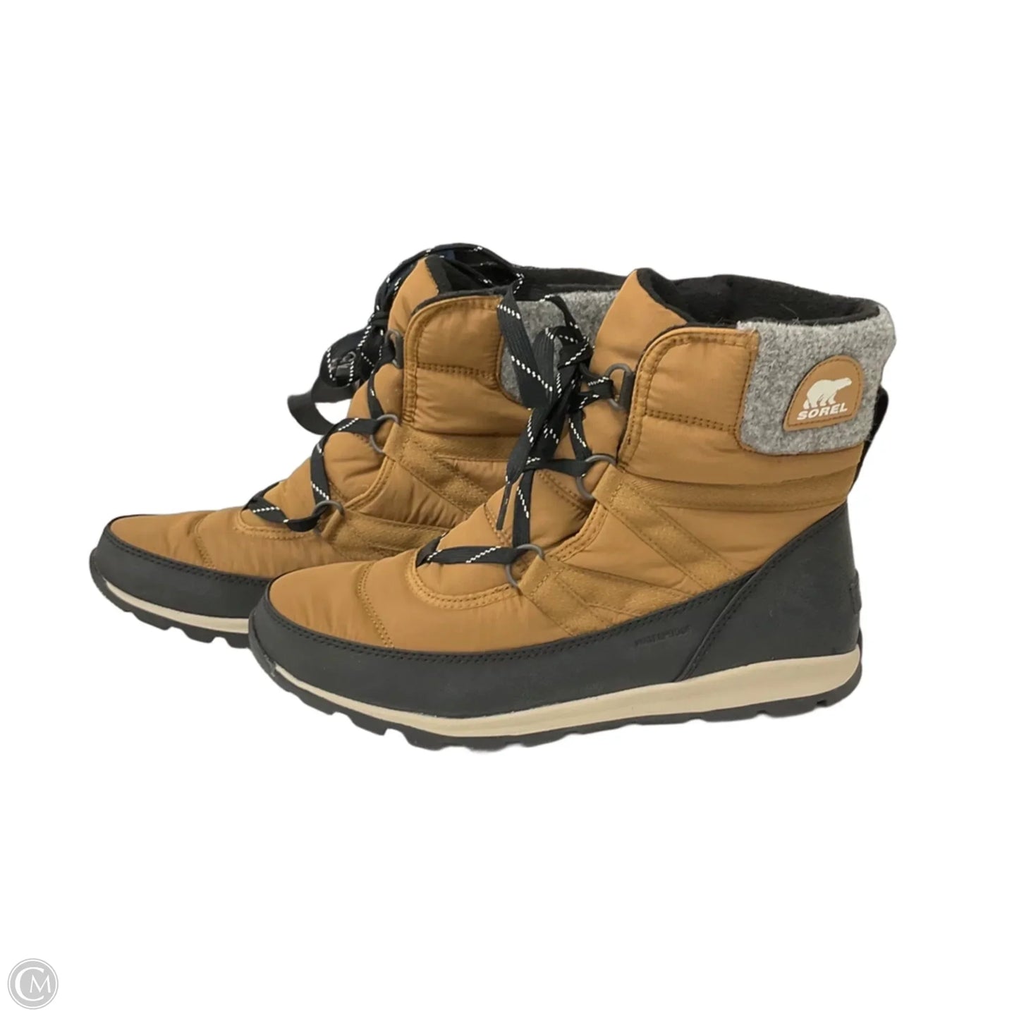 Boots Ankle Flats By Sorel In Tan, Size: 9.5