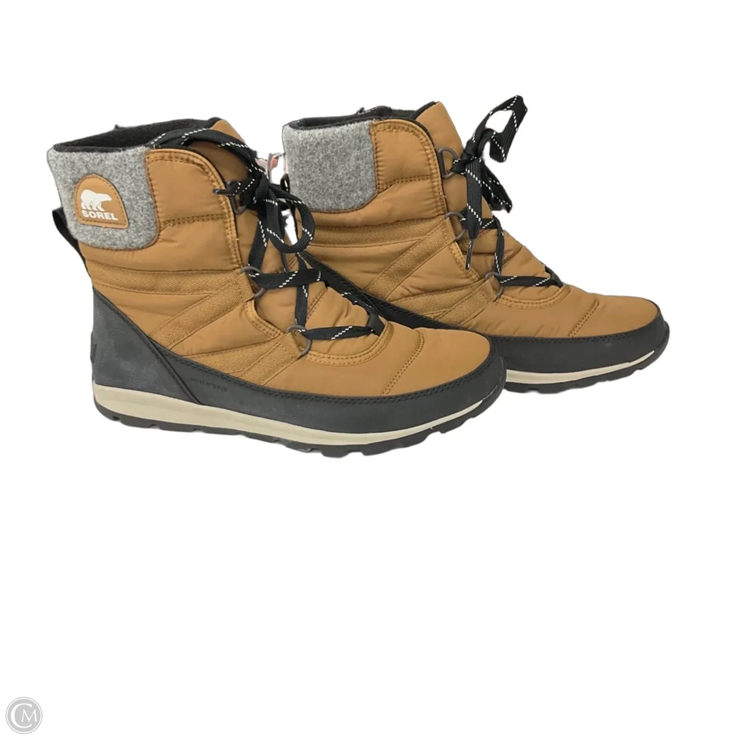 Boots Ankle Flats By Sorel In Tan, Size: 9.5