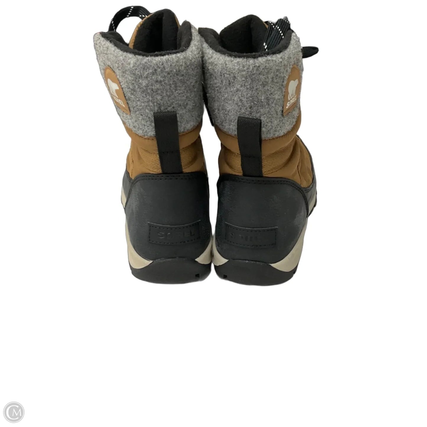 Boots Ankle Flats By Sorel In Tan, Size: 9.5
