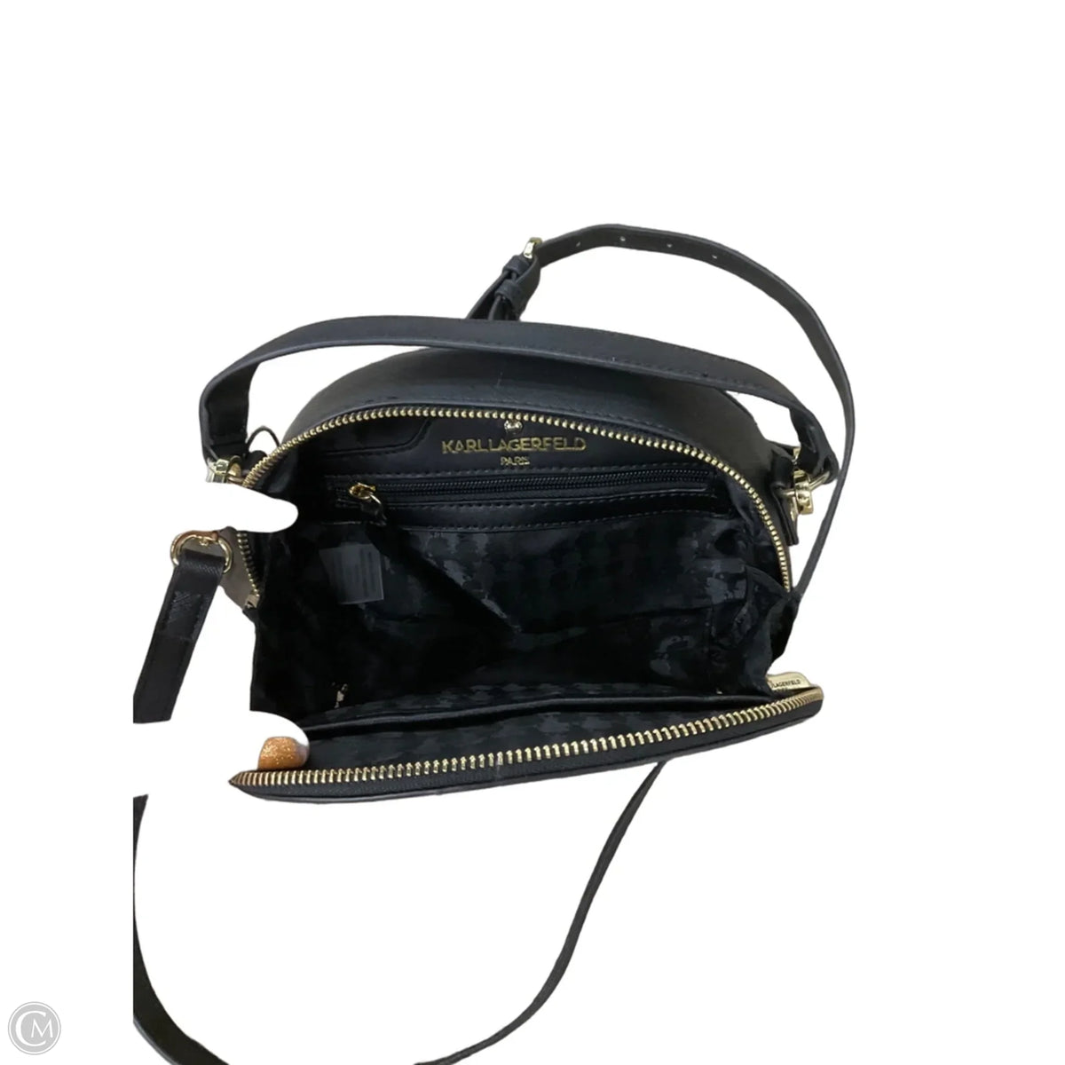 Crossbody Designer By Karl Lagerfeld, Size: Small