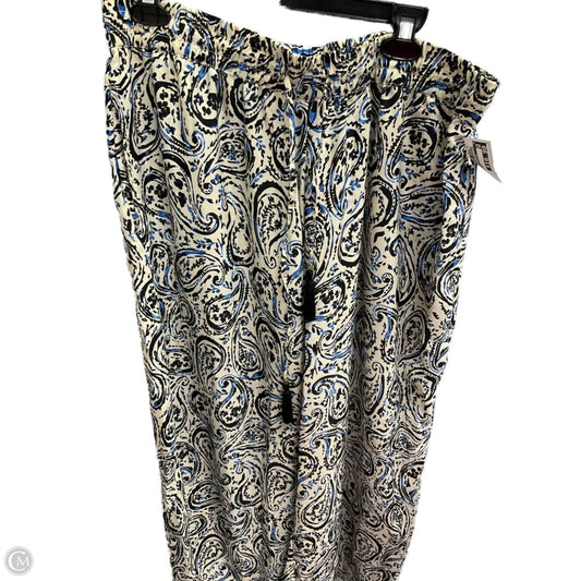 Pants Wide Leg By Catherine Malandrino In Paisley Print, Size: 1x