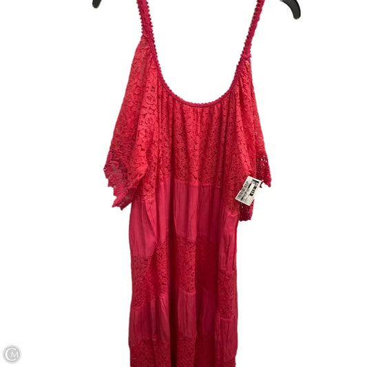 Dress Casual Short By Clothes Mentor In Pink, Size: L