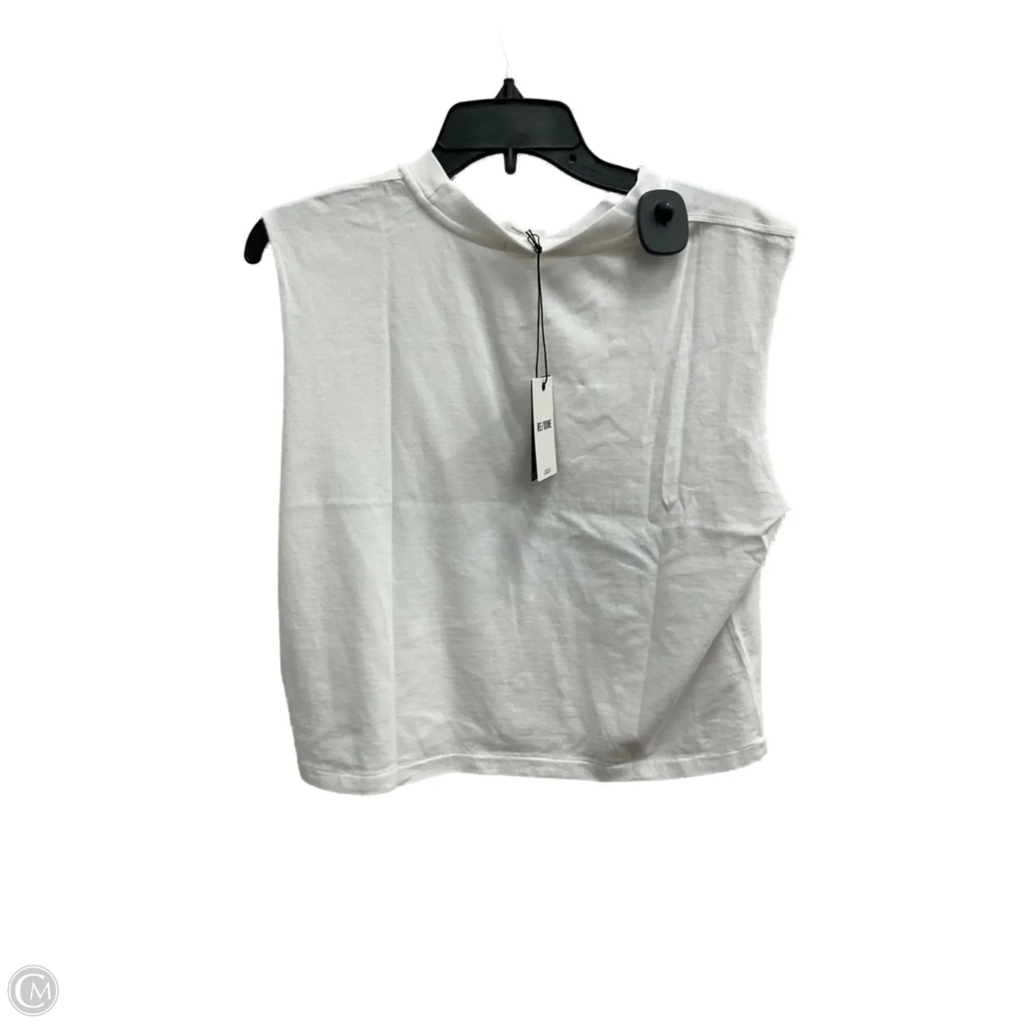 Top Sleeveless By Cma In White, Size: Xl