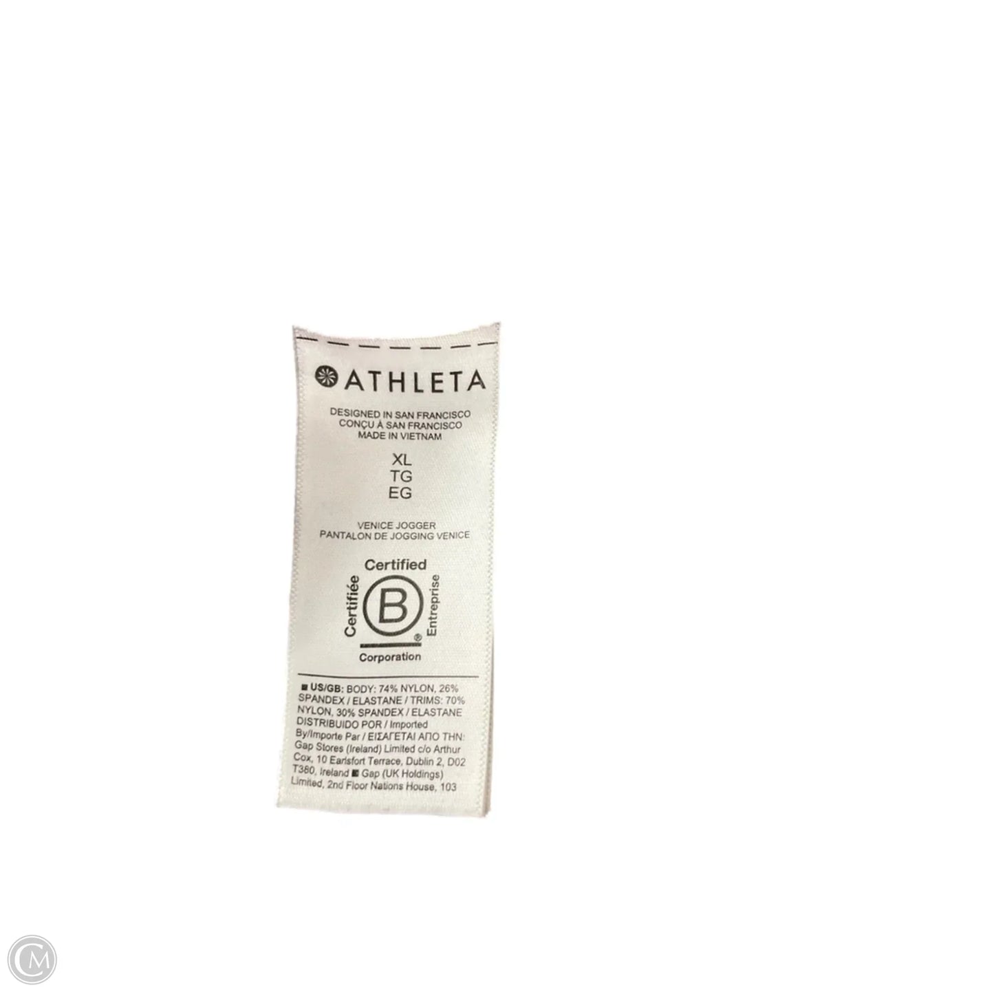 Athletic Pants By Athleta In Brown, Size: Xl