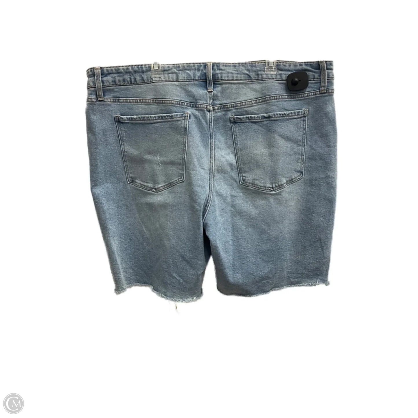 Shorts By Terra & Sky In Blue Denim, Size: 24