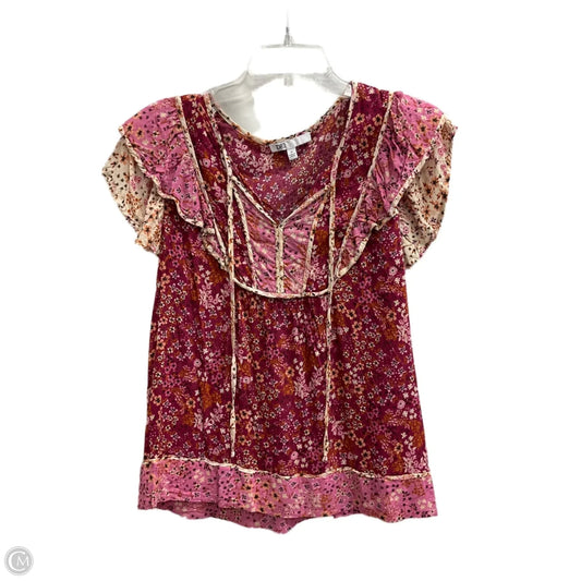 Top Sleeveless By Dr2 In Pink, Size: M