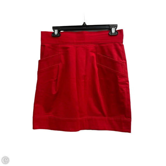 Skirt Mini & Short By French Connection In Red, Size: 8