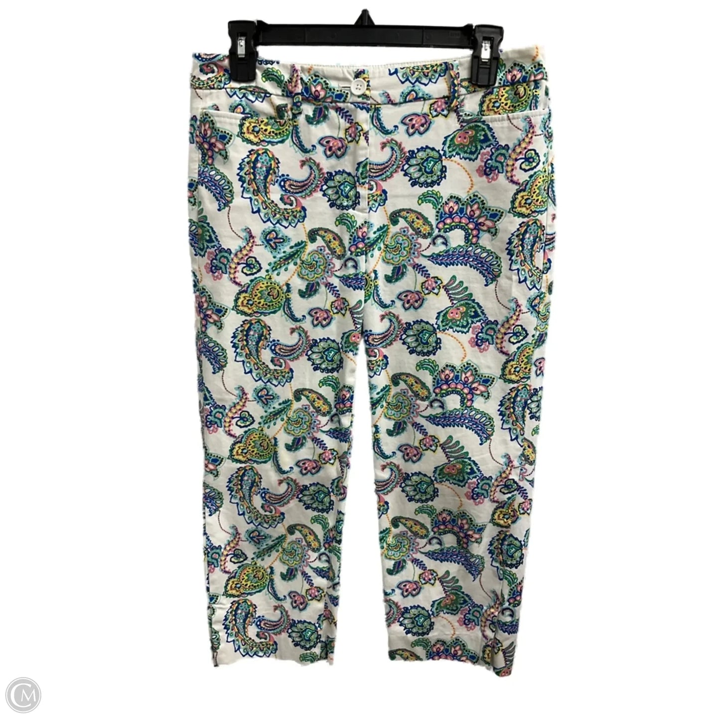 Pants Cropped By Talbots In Multi-colored, Size: 2
