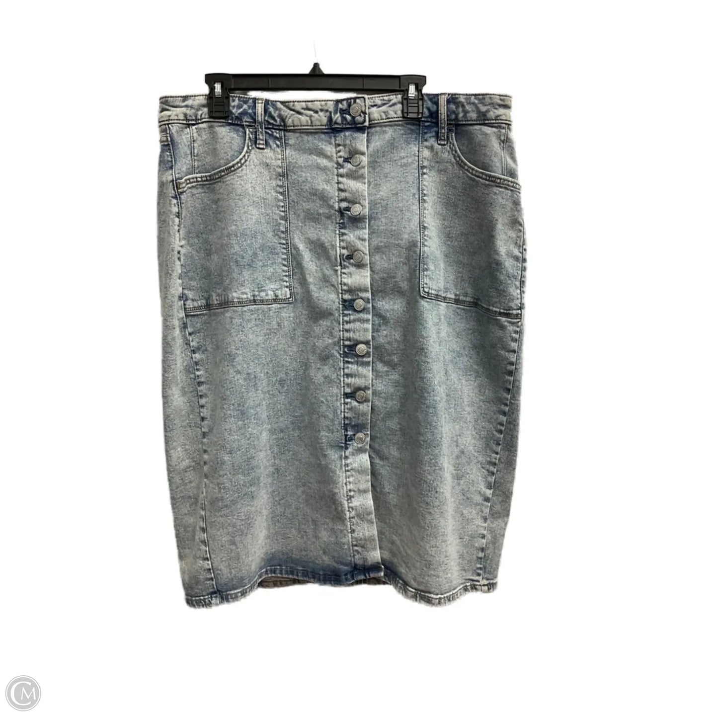 Skirt Maxi By Sonoma In Blue Denim, Size: 18