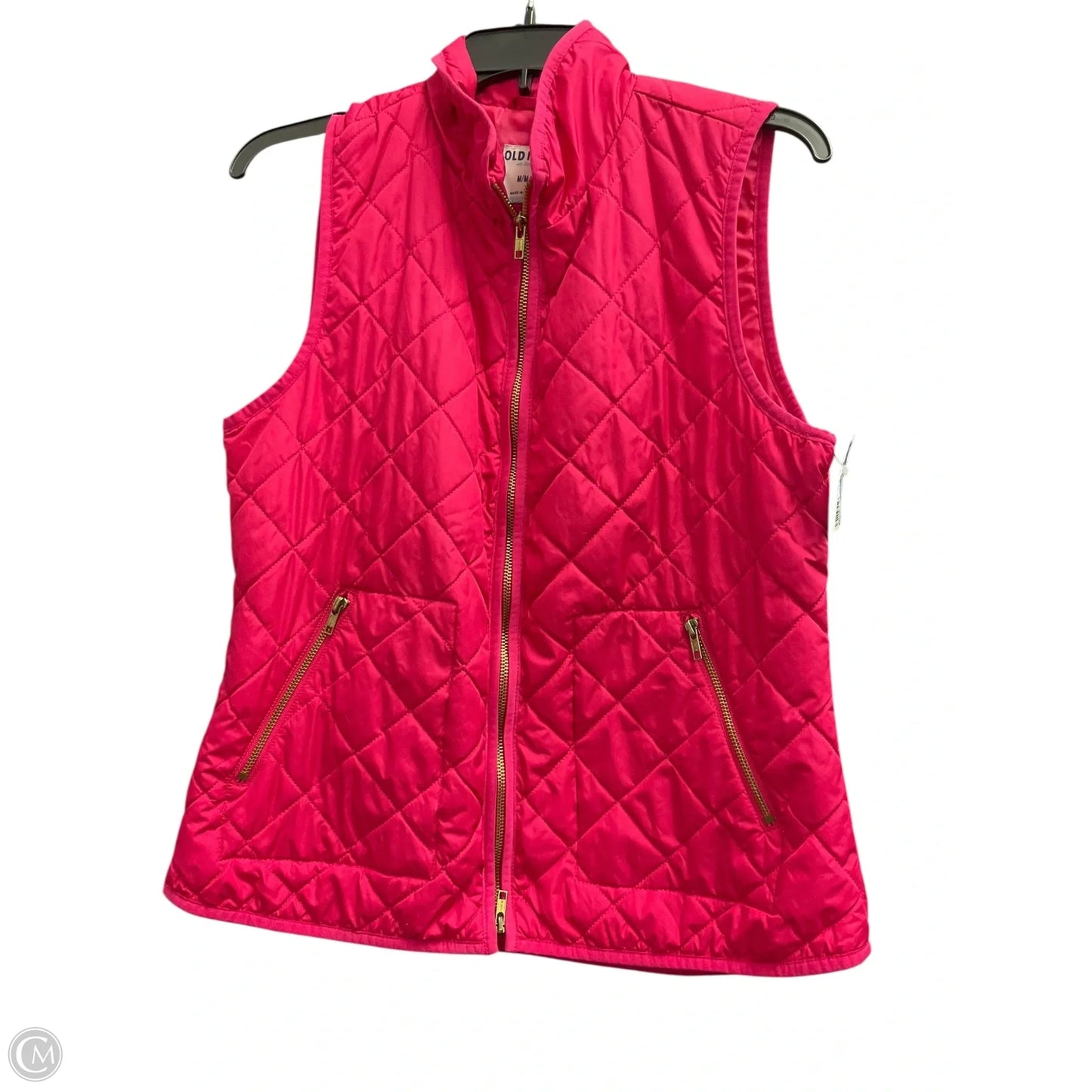 Vest Puffer & Quilted By Old Navy In Pink, Size: M