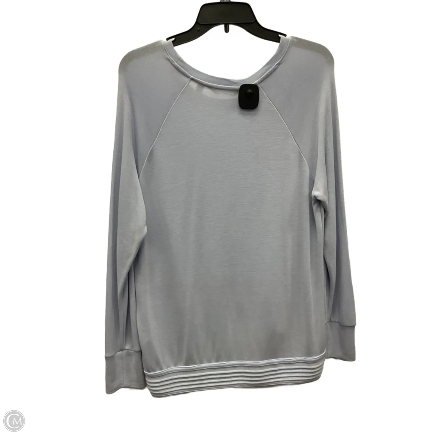 Athletic Top Long Sleeve Collar By Athleta In Purple, Size: M