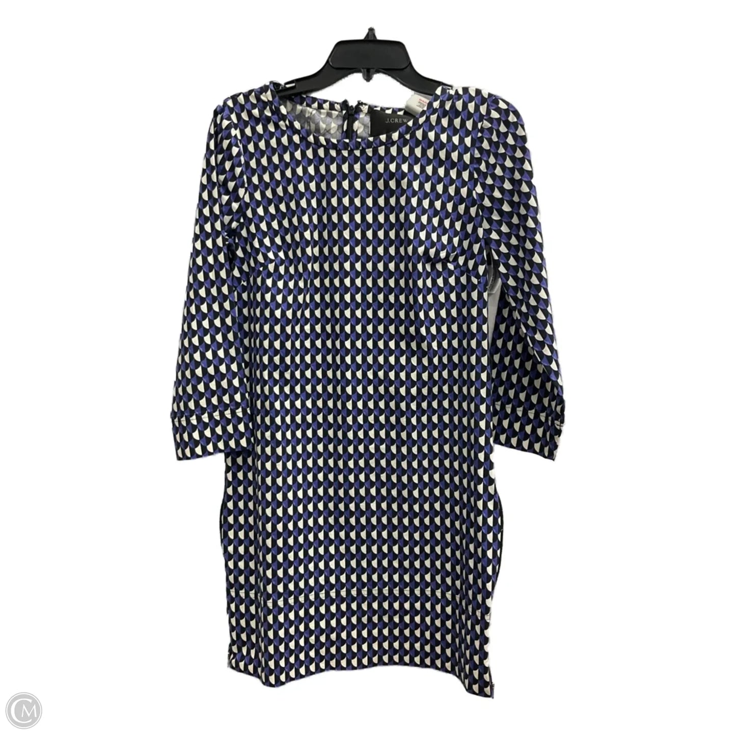 Dress Casual Midi By J. Crew In Blue, Size: 2