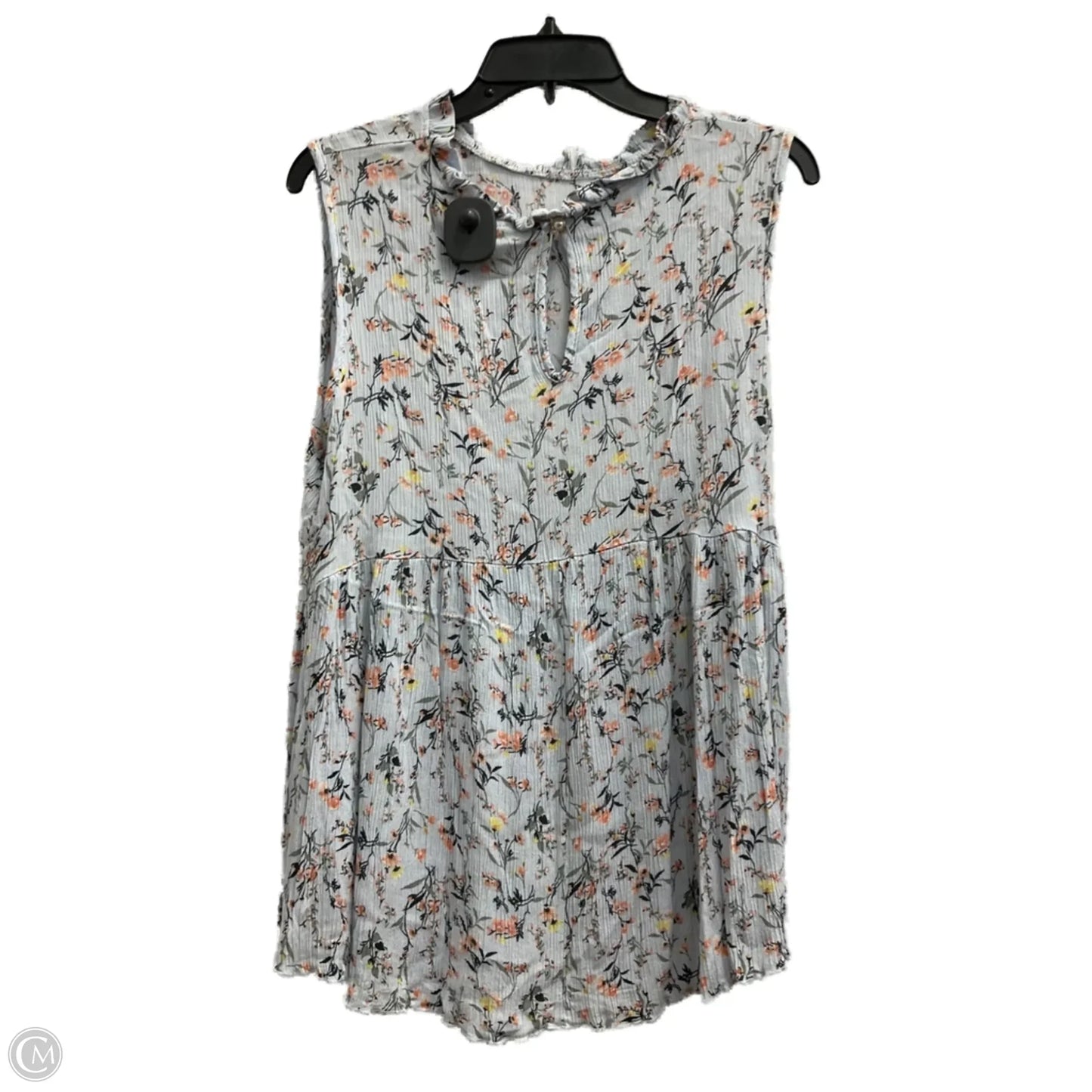 Top Sleeveless By Lovely Melody In Blue, Size: L