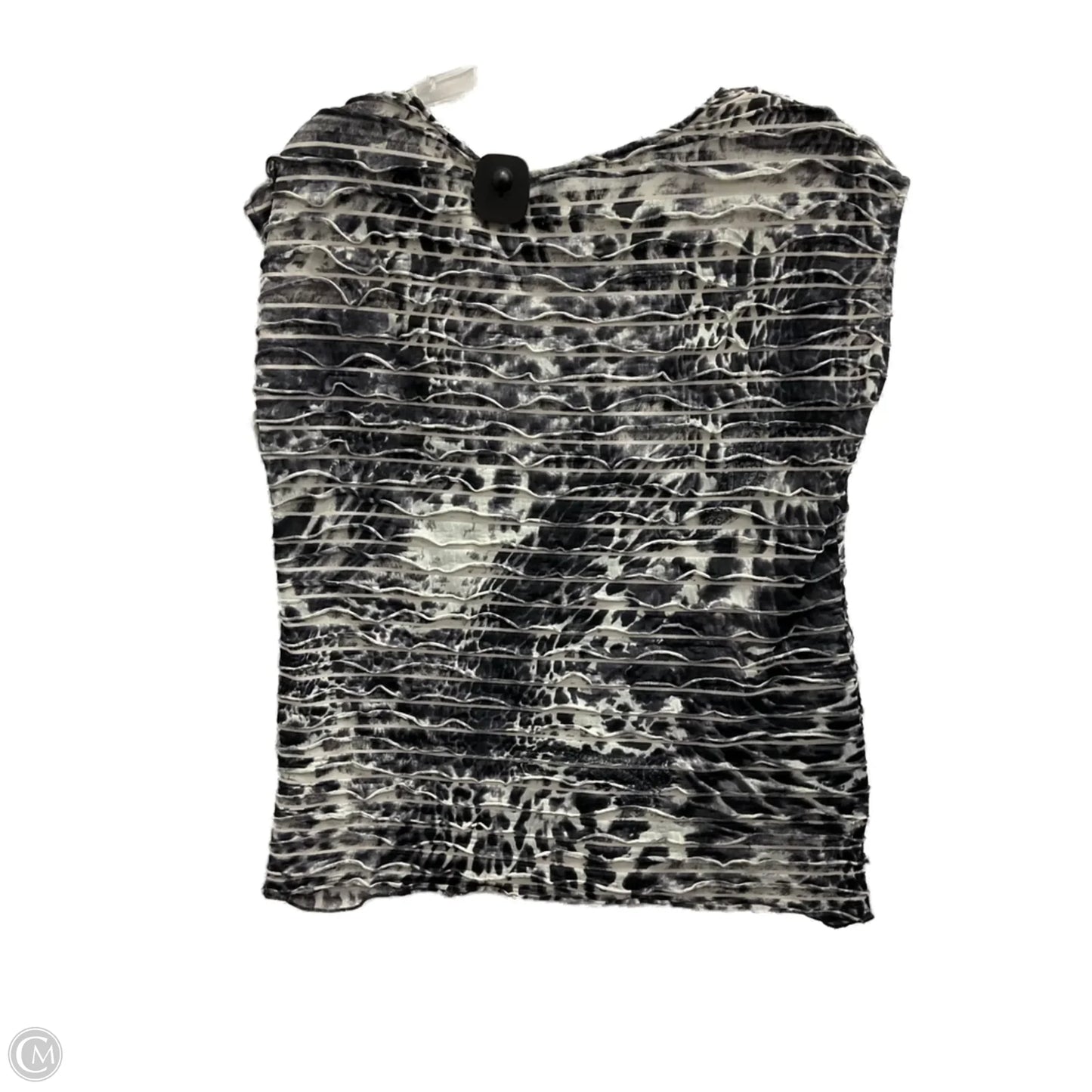 Top Sleeveless By Milano In Grey, Size: M