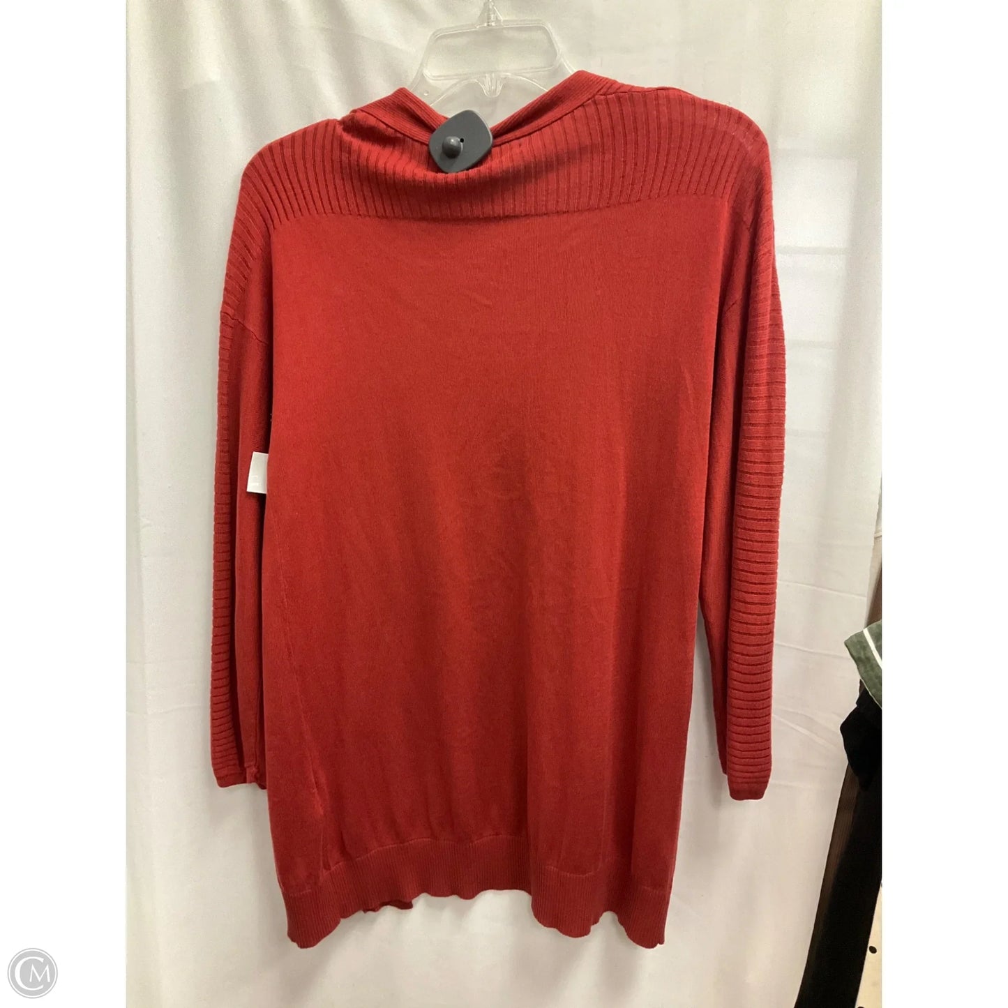 Cardigan By August Silk In Orange, Size: S