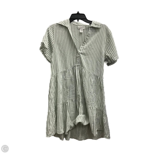 Dress Casual Short By Japna In Striped Pattern, Size: M