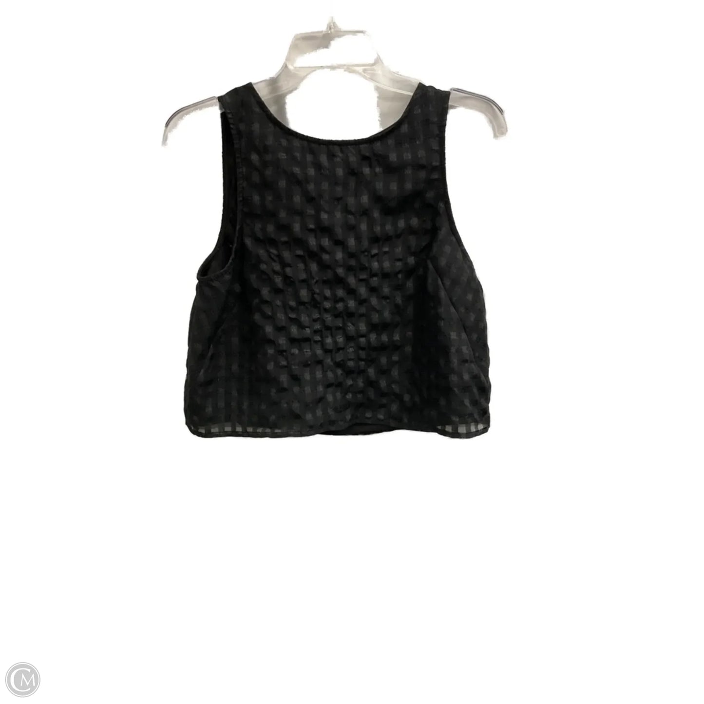 Top Sleeveless By Elle In Black, Size: M