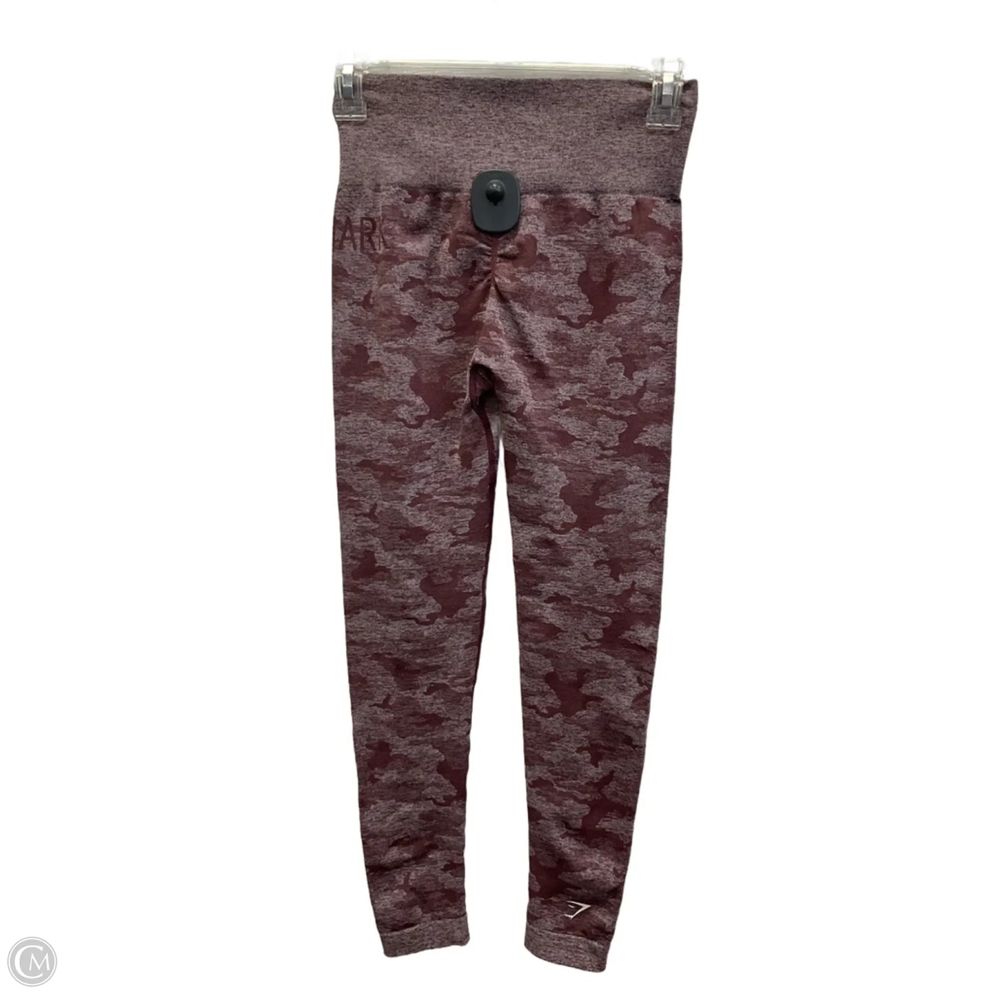 Athletic Leggings By Gym Shark In Camouflage Print, Size: Xs