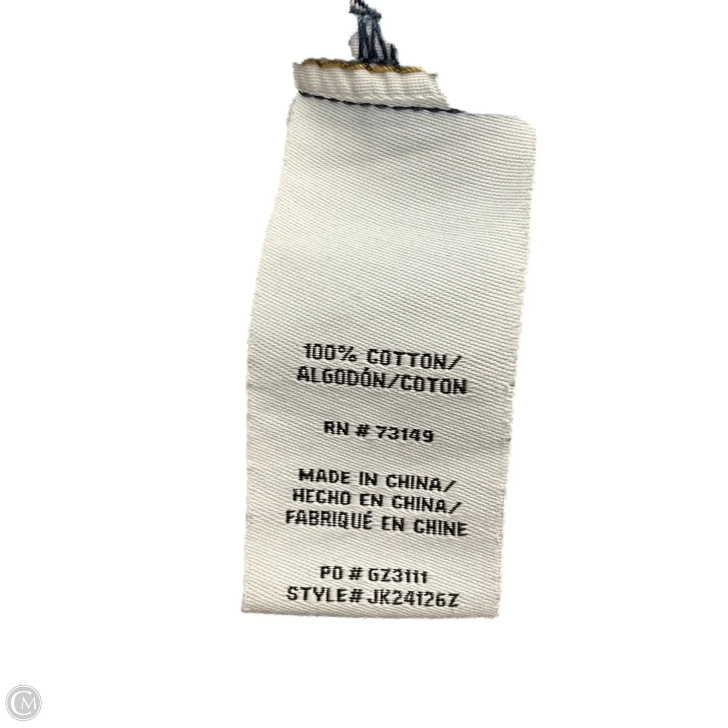 Jacket Denim By Clothes Mentor In Blue Denim, Size: S