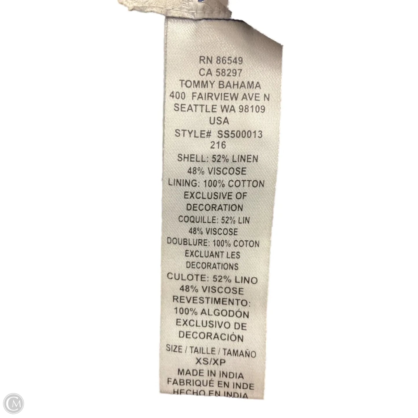 Dress Casual Midi By Tommy Bahama In Black, Size: Sp