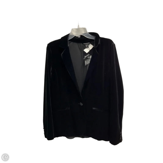 Blazer By T Tahari In Black, Size: Xl