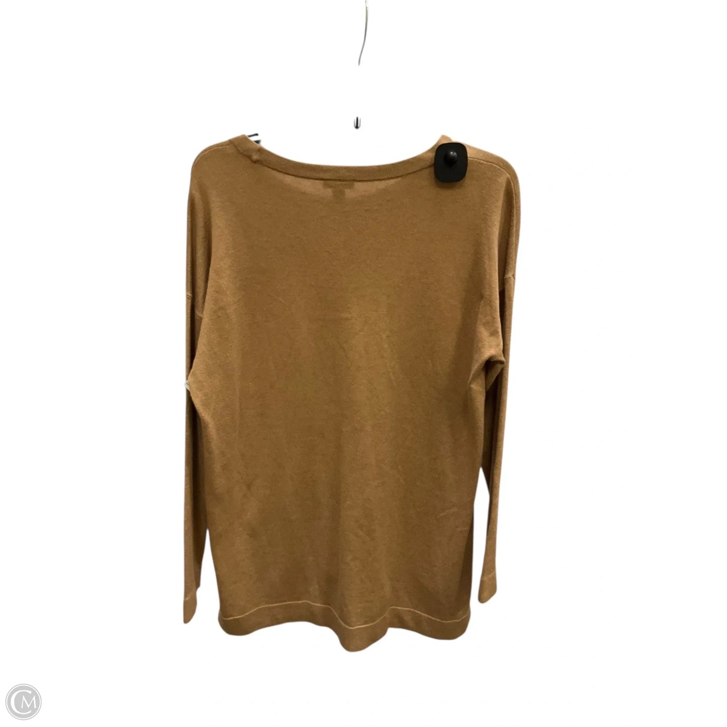 Top Long Sleeve By Ann Taylor In Brown, Size: Xs