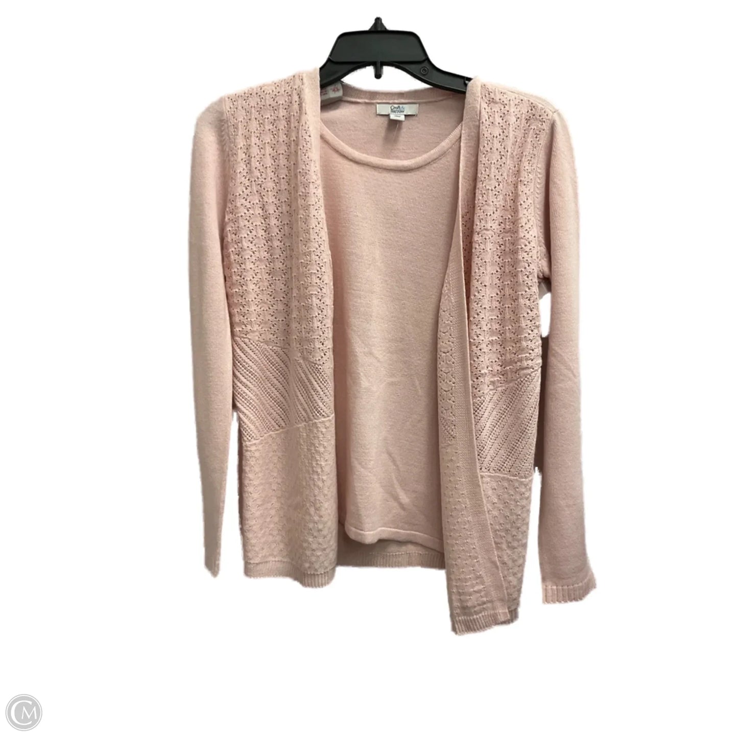 Top Long Sleeve By Croft And Barrow In Pink, Size: Xs