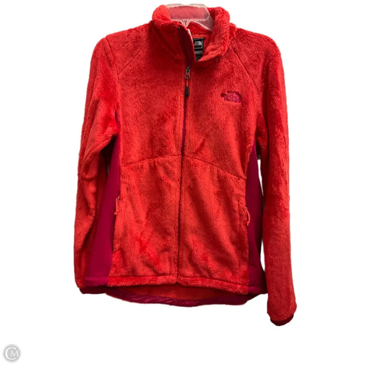 Athletic Jacket By The North Face In Red, Size: L