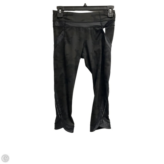 Athletic Leggings Capris By Lululemon In Camouflage Print, Size: 4
