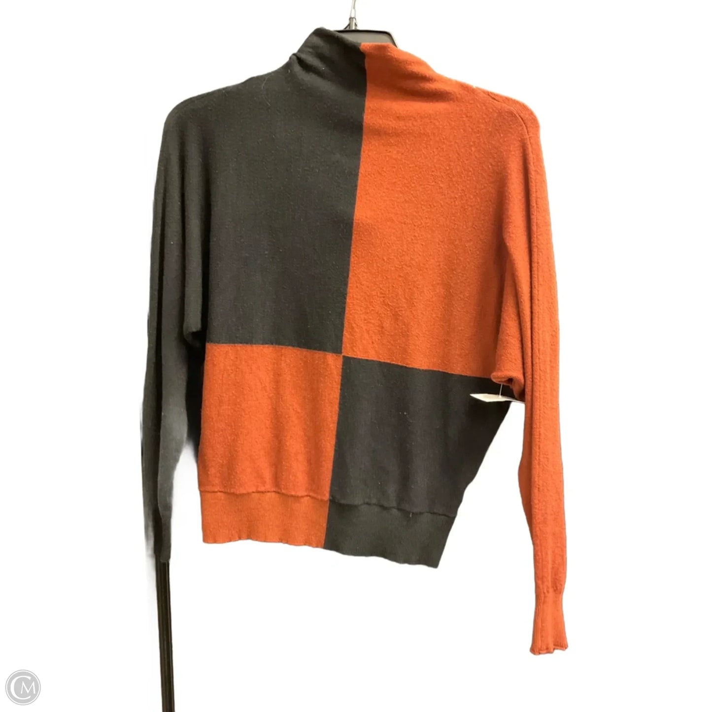 Top Long Sleeve By T Tahari In Black & Brown, Size: Xs