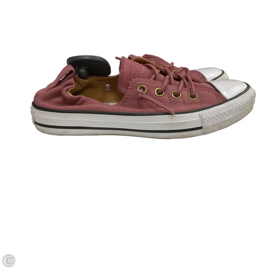 Shoes Sneakers By Converse In Pink, Size: 8