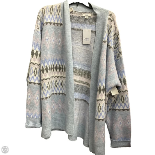 Cardigan By Croft And Barrow In Blue, Size: Xxl