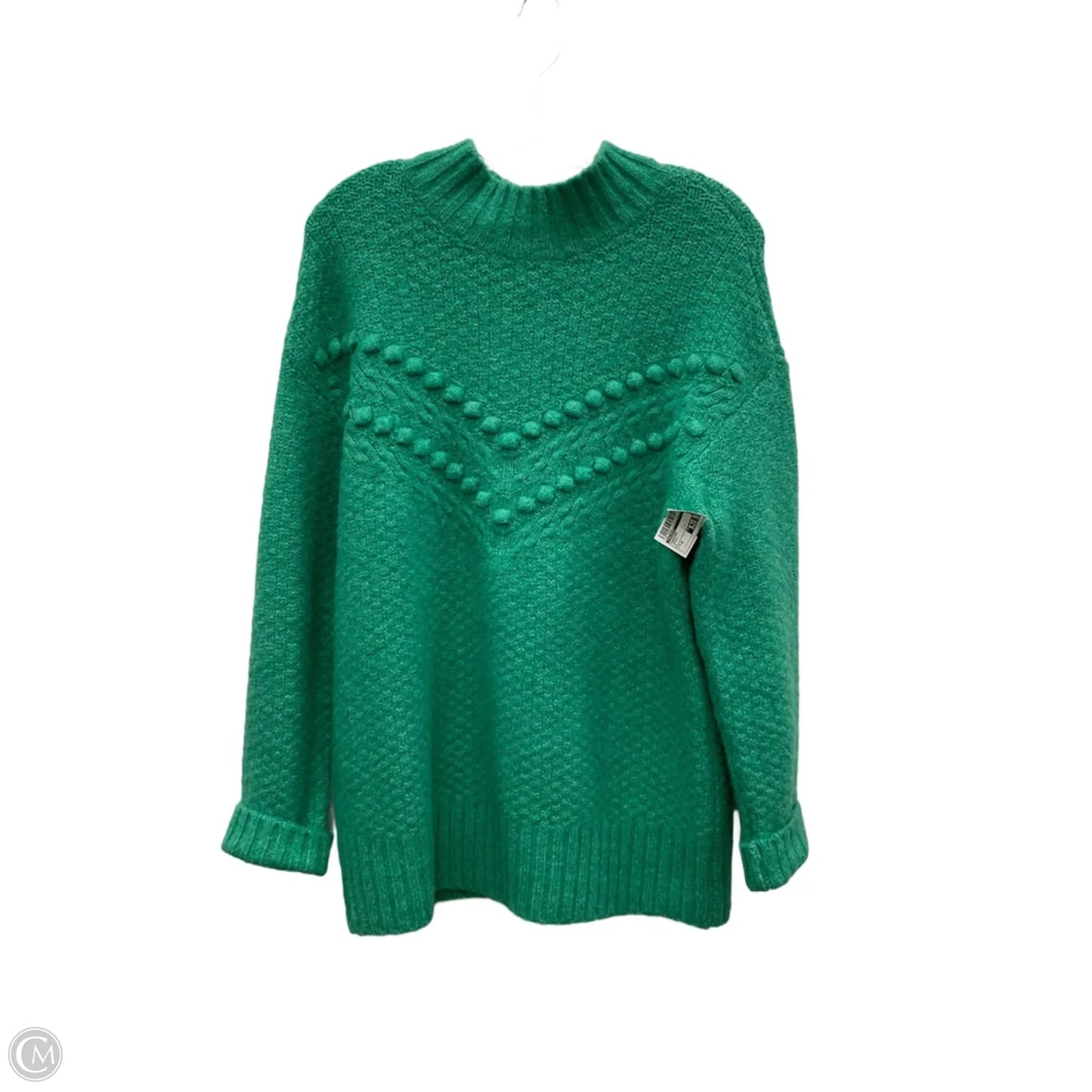 Sweater By Talbots In Green, Size: M