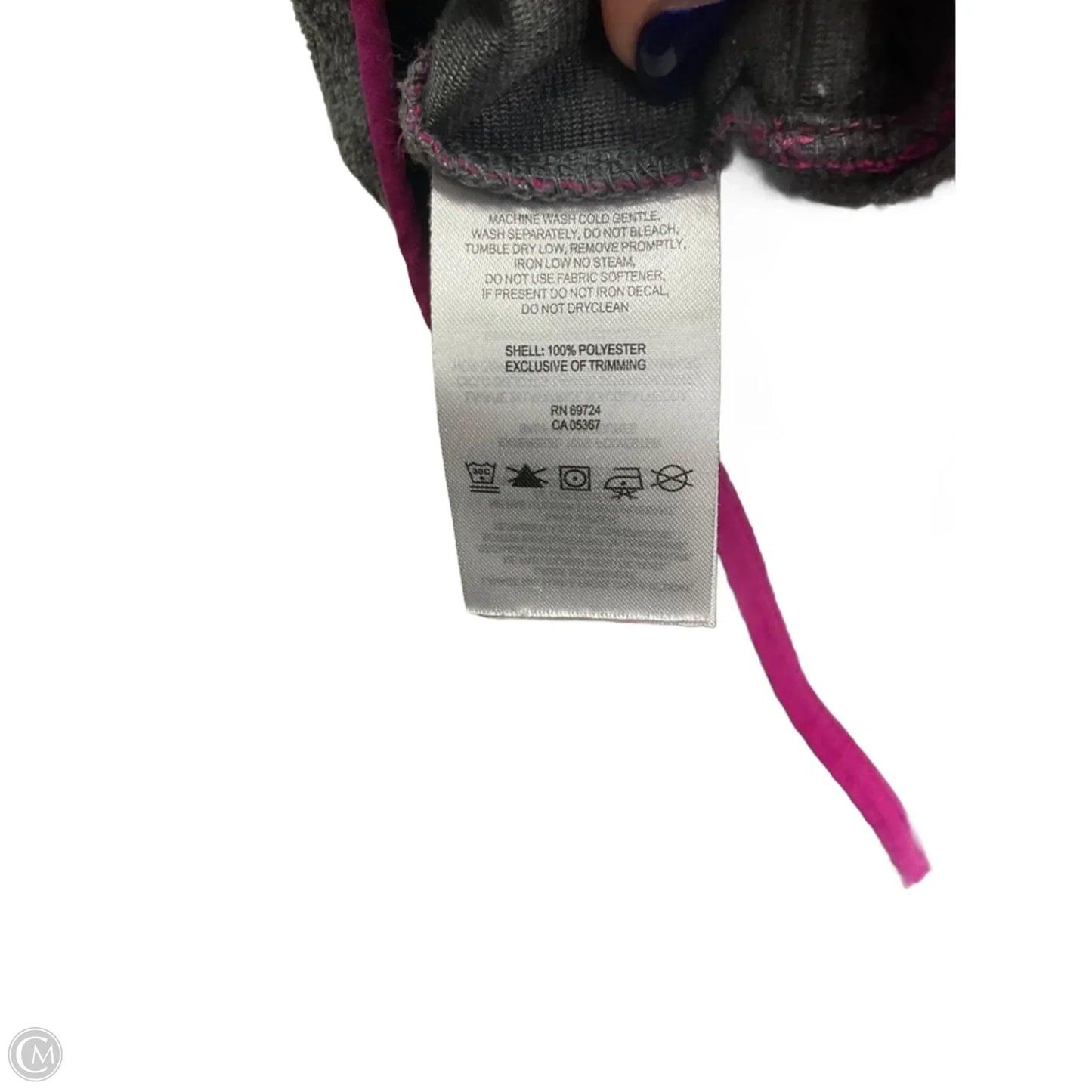 Athletic Jacket By Columbia In Grey, Size: M