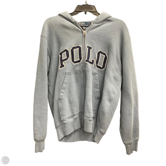 Jacket Fleece By Polo Ralph Lauren In Blue, Size: S