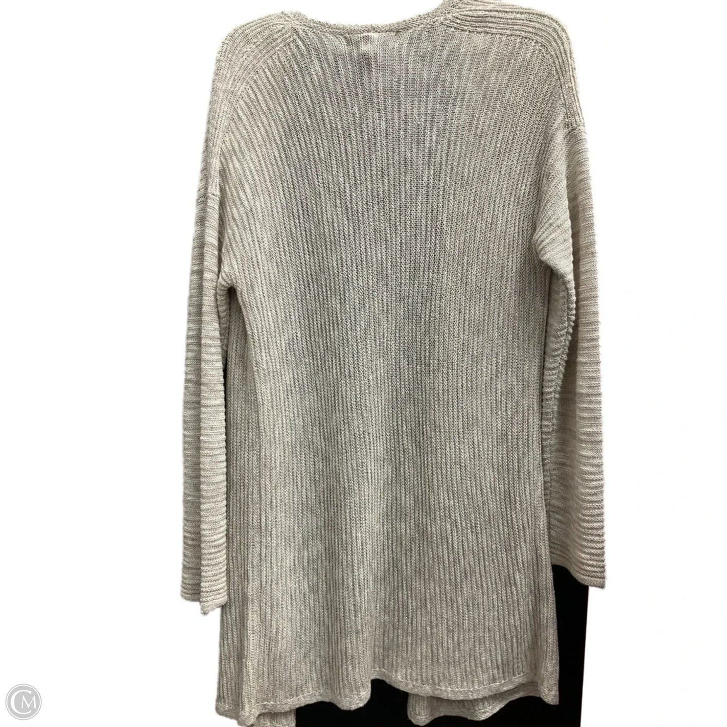 Cardigan By Tahari In Beige, Size: L