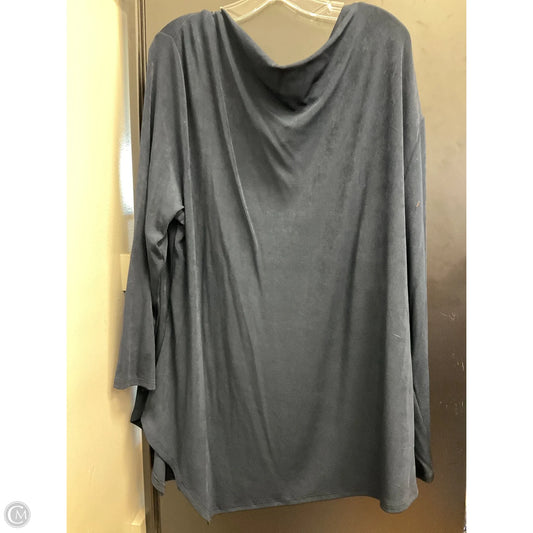 Top Long Sleeve By Chicos In Blue, Size: Xxl