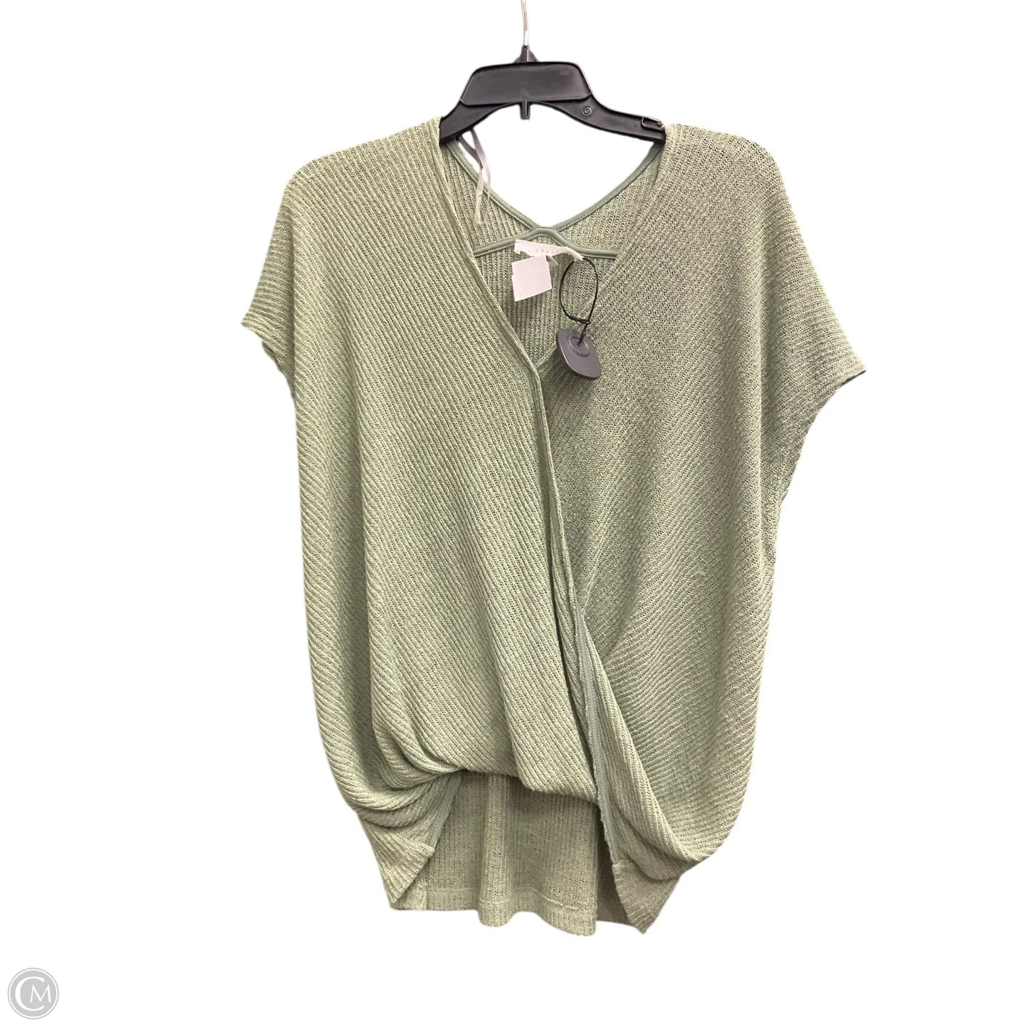 Vest Sweater By Lush In Green, Size: S