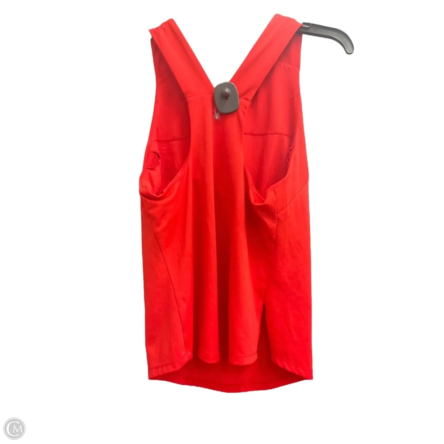 Athletic Tank Top By Spyder In Red, Size: L
