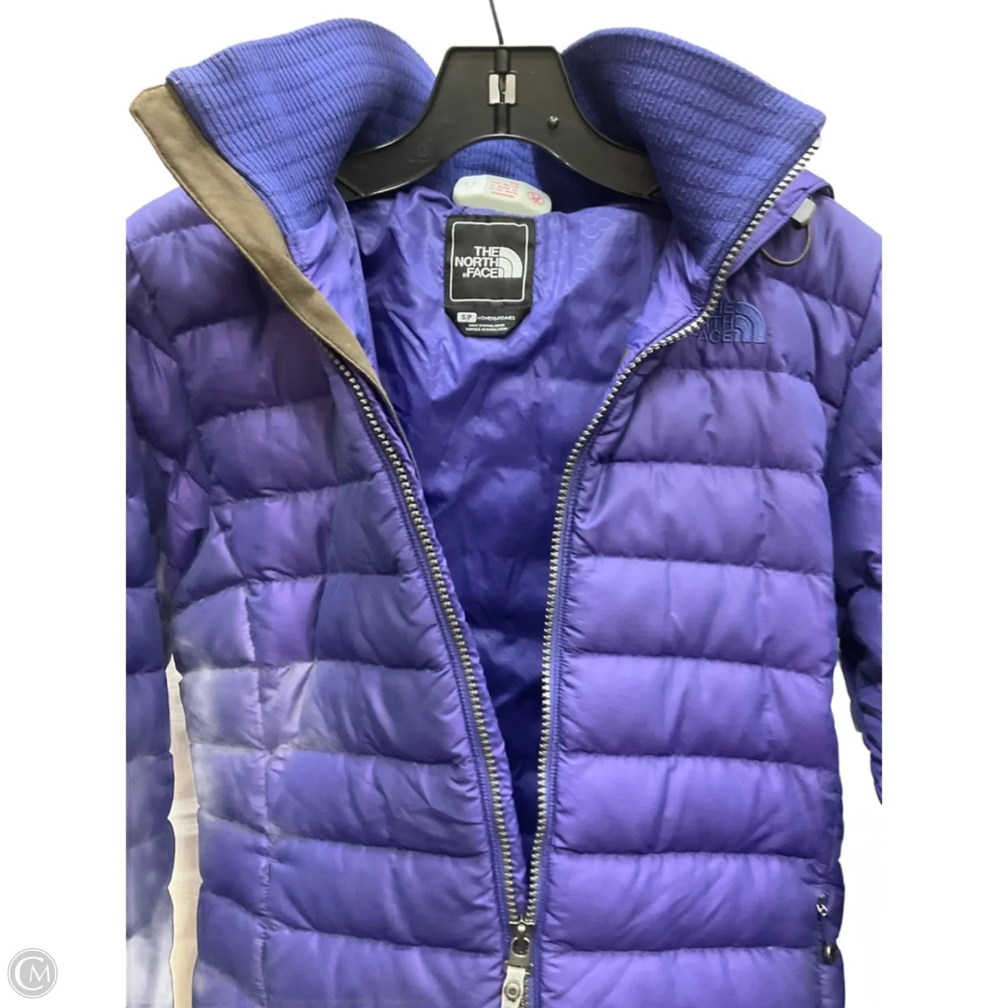 Coat Puffer & Quilted By The North Face In Purple, Size: S